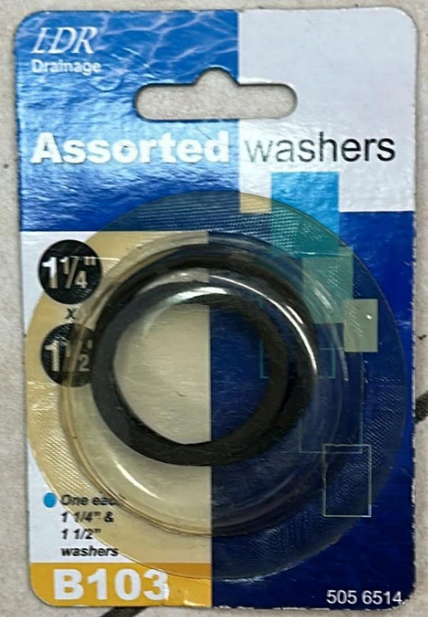 LDR B103 5056514 1-1/4 X 1-1/2 Assorted Washers