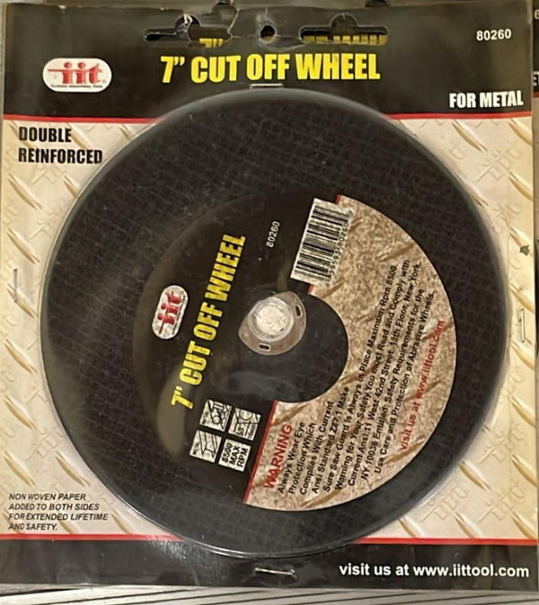 ‎IIT 80260 7-Inch Metal Cut-Off Wheel