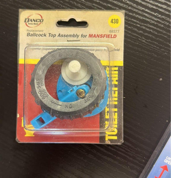 Danco 88377 Ball Cock Top Assembly For Mansfield Toilet Repair Kit